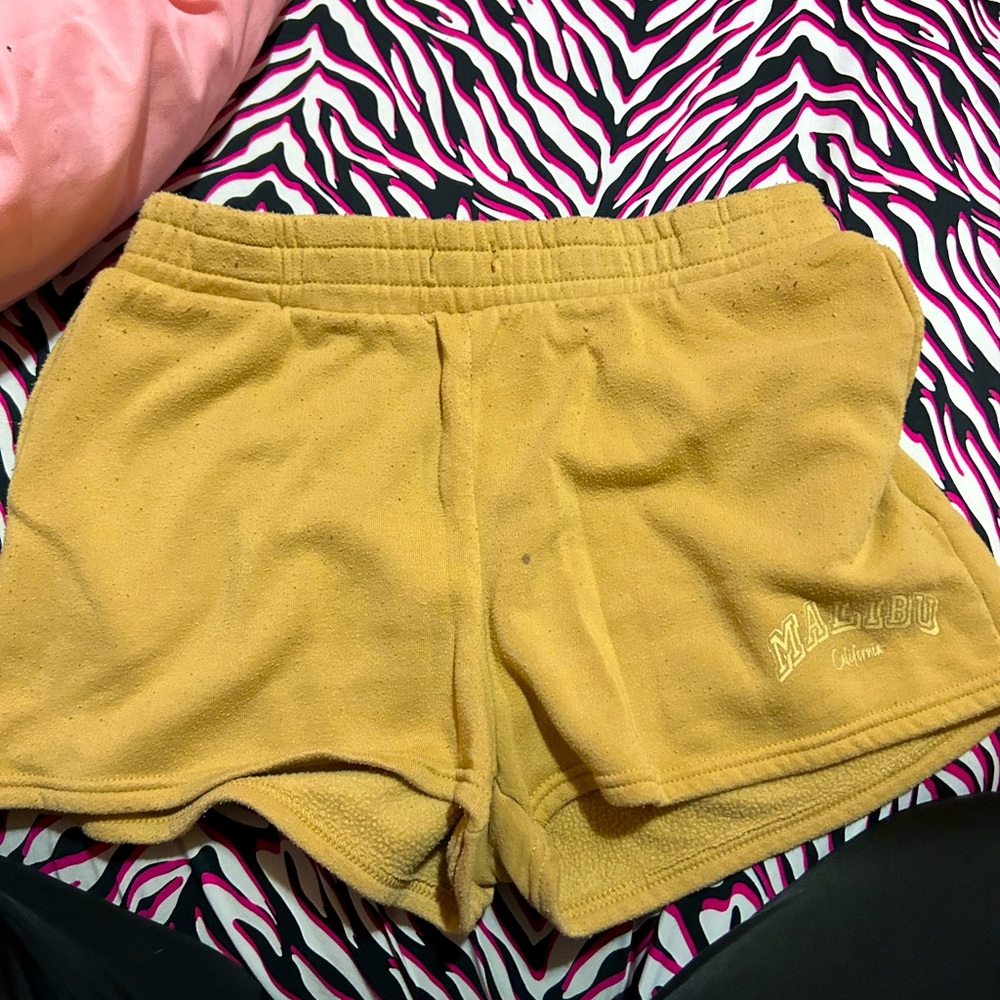 Shorts have never been worn but i cannot take them back to the store sadly.